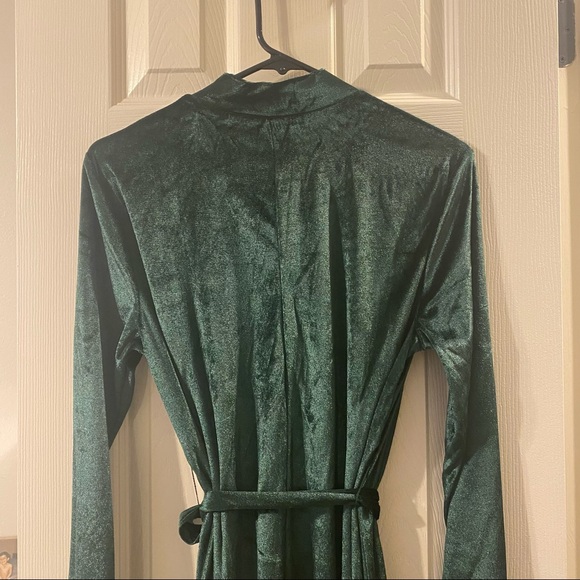 Forest Green midi dress - Picture 1 of 3